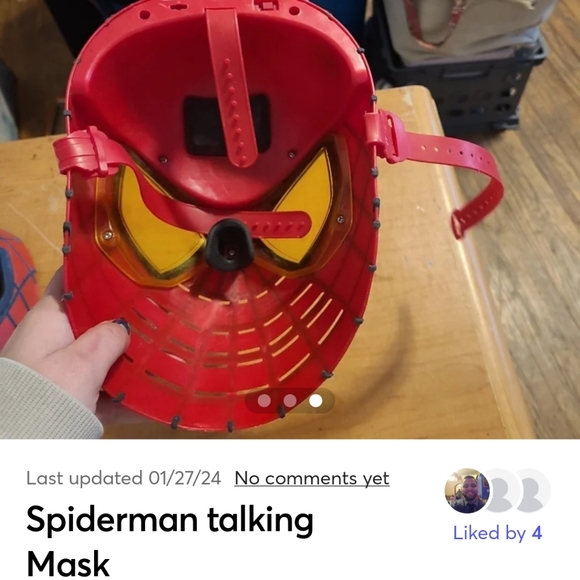 Spiderman talking mask... - Picture 2 of 3